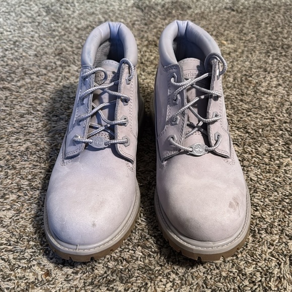 Timberland Women’s 7.5 Nellie Chukka Light Purple Waterproof Ankle Boot - Picture 2 of 9